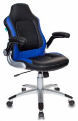 Кресло игровое Бюрократ VIKING-1/BL+BLUE
